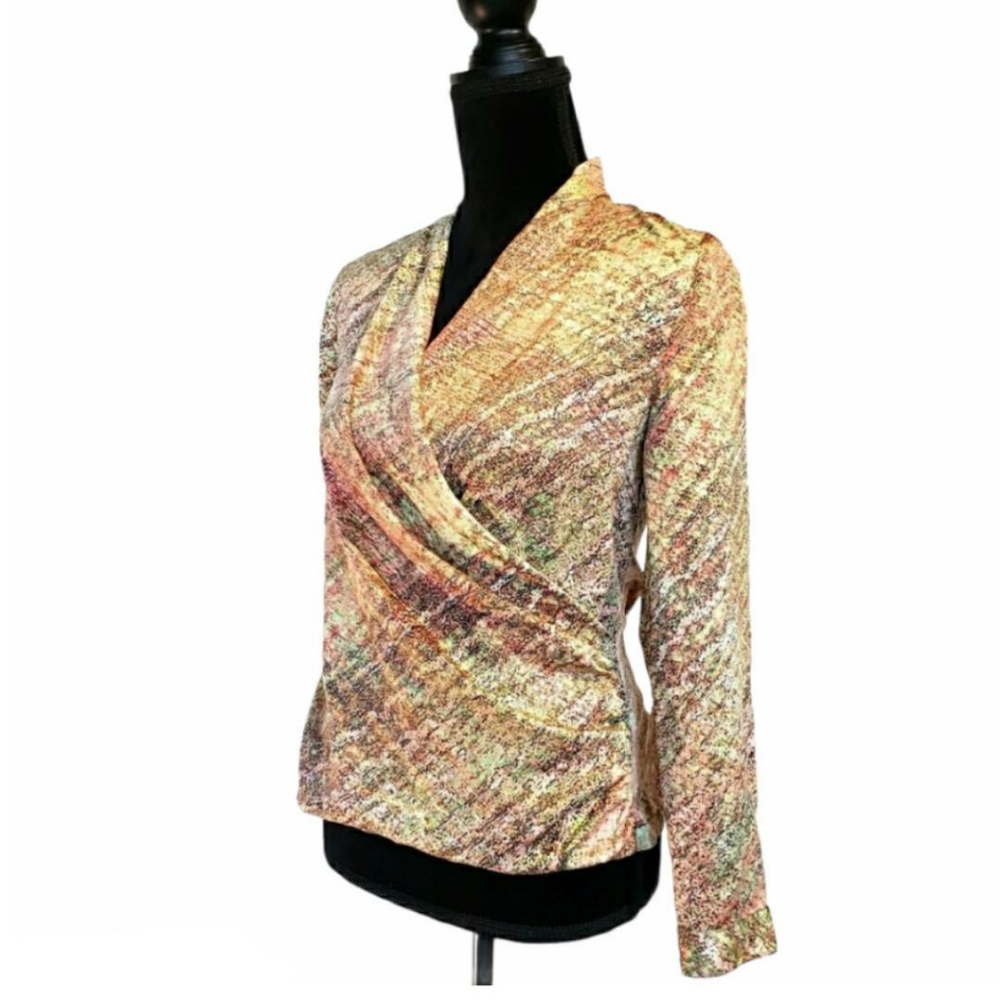 Abstract Print Blouse by Liz Claiborne